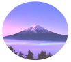 内側には日本の美しい富士山を堪能できる。 内側には日本の美しい富士山を堪能できる。